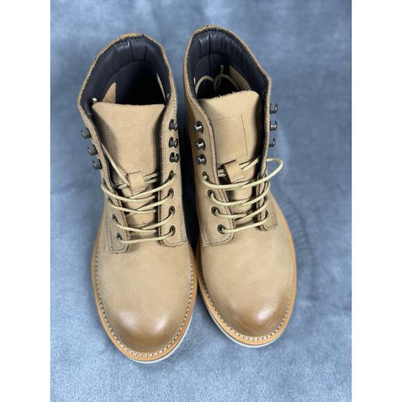 TAFT Leather Boots Mens Size 7.5 LaceUp Cap Toe Casual Dress Workwear Style - Picture 7 of 13